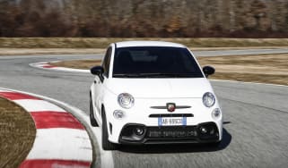 Abarth 695 Competizione - front cornering